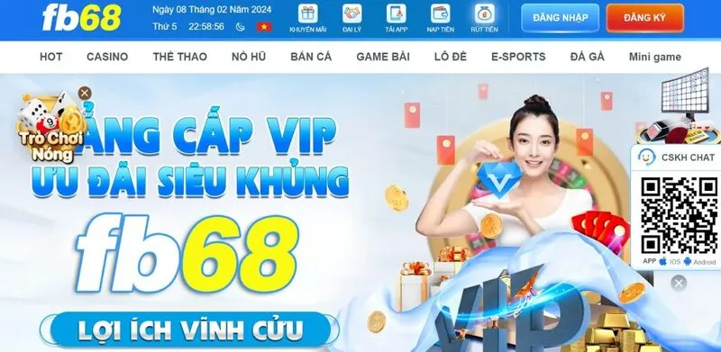 FB68 cam kết bảo mật dữ liệu người chơi an toàn cao